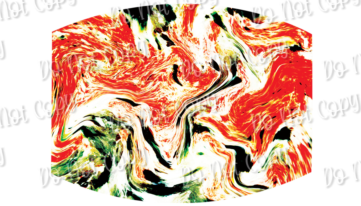 Orange Swirl 13