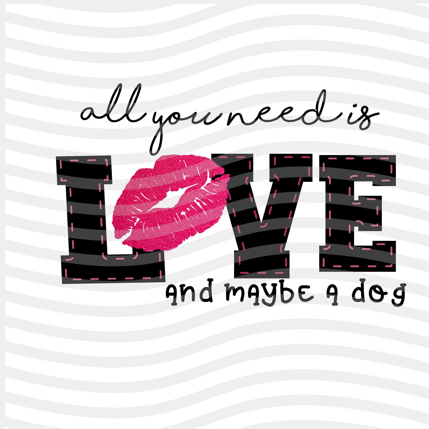 All you need its love and maybe a dog