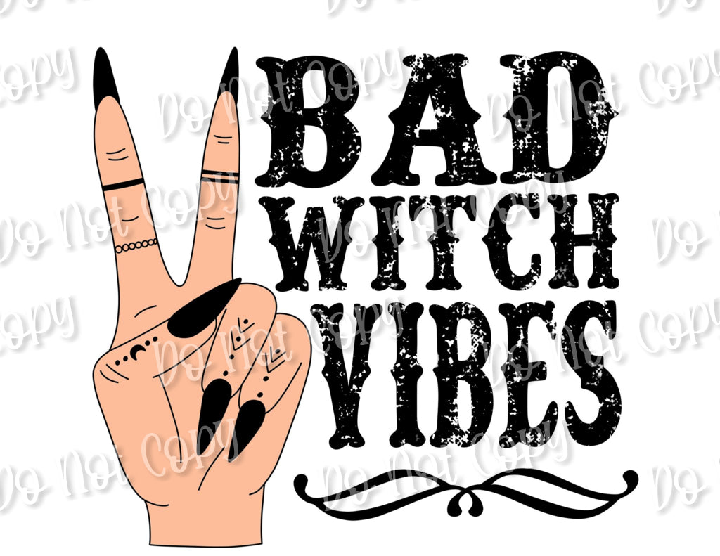 Bad Witch Vibes Sublimation