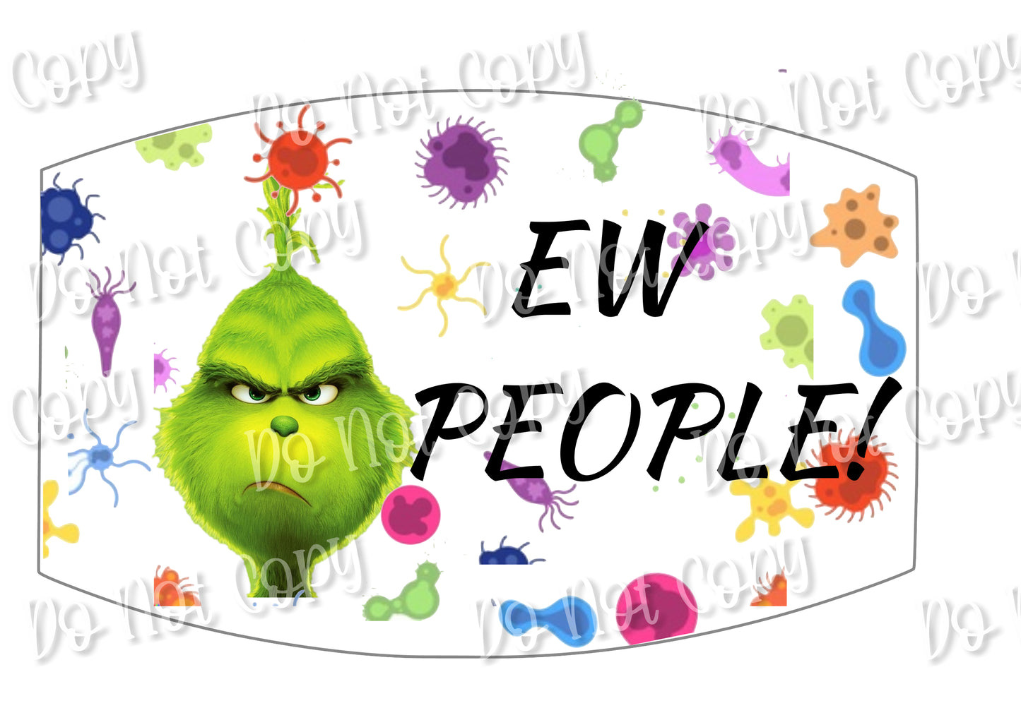 Ew People Mask Sublimation