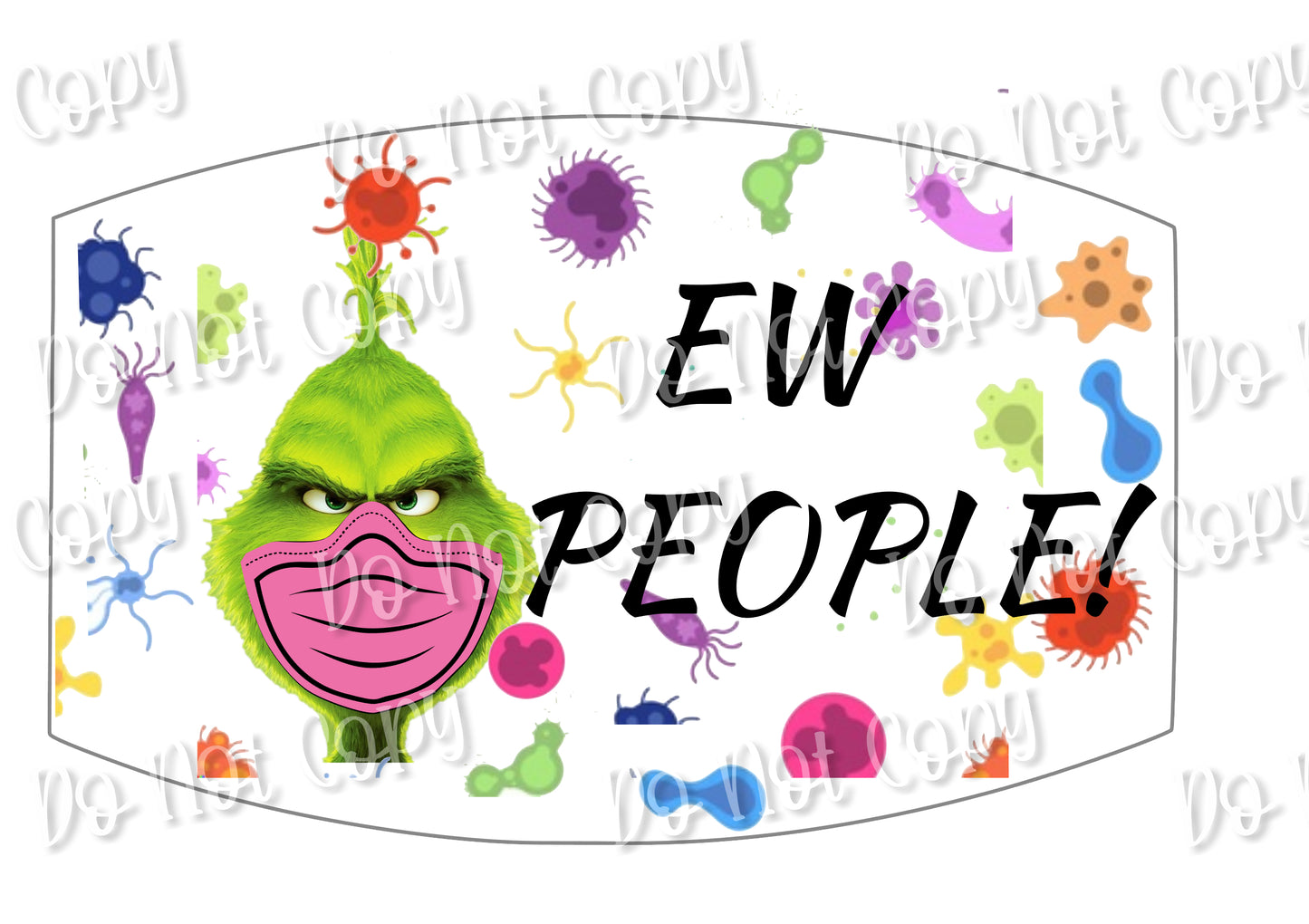 Ew People Mask Sublimation