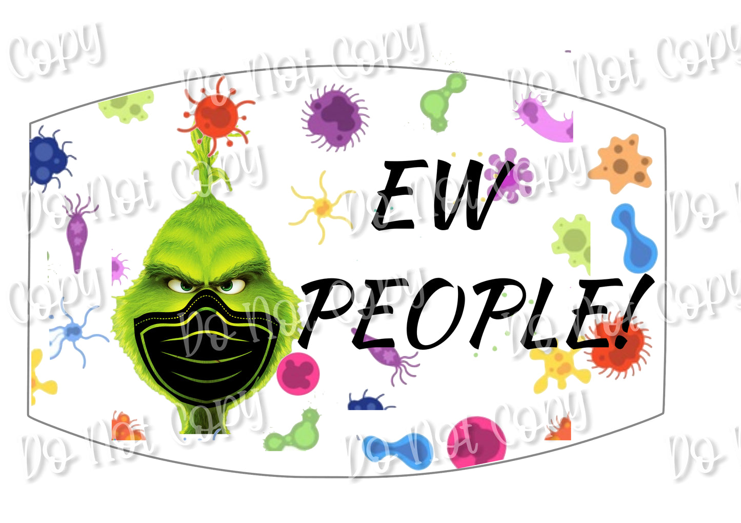 Ew People Mask Sublimation