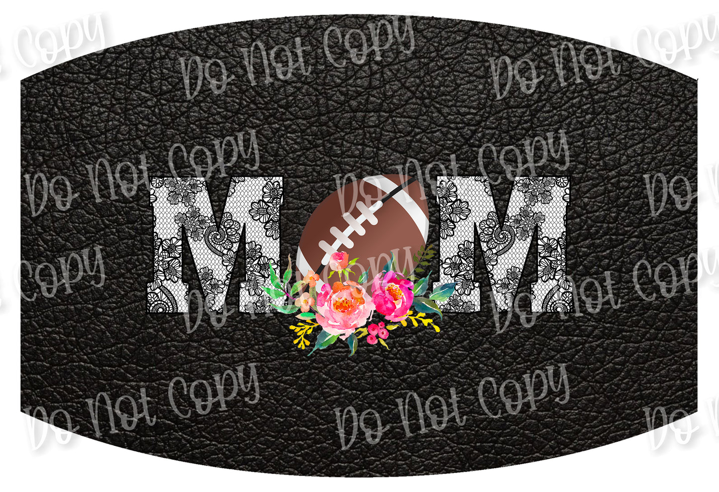 Football Mom FM9 mask sublimation