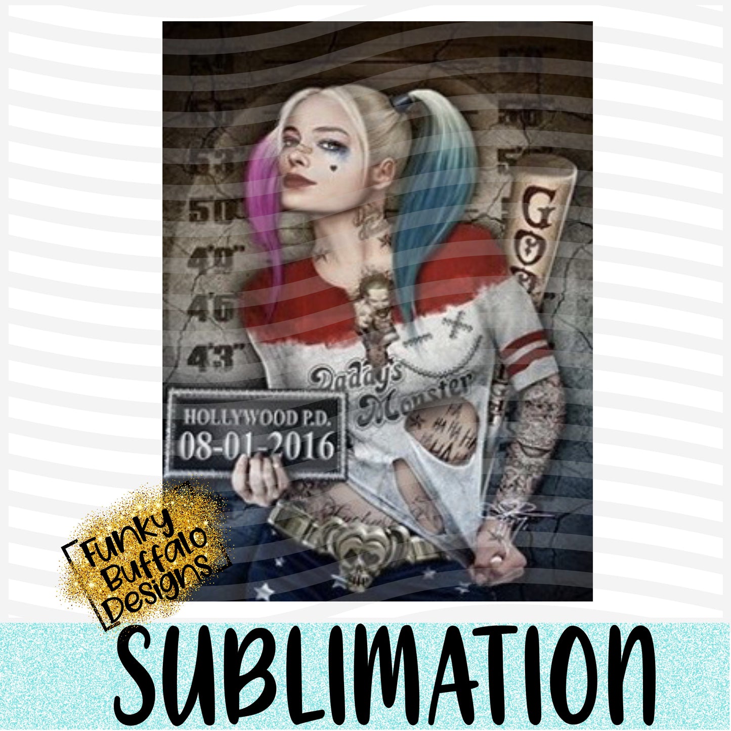 Harley Quinn Mugshot