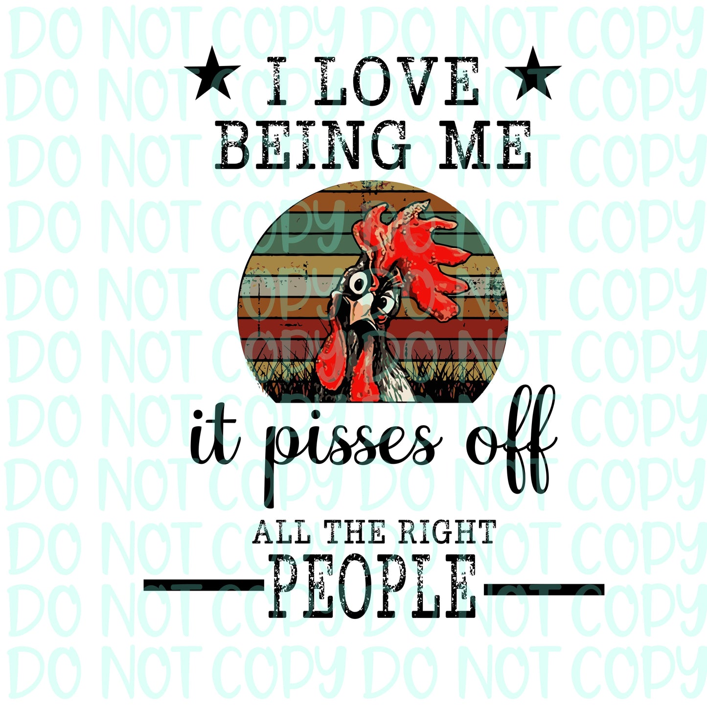 I love being me