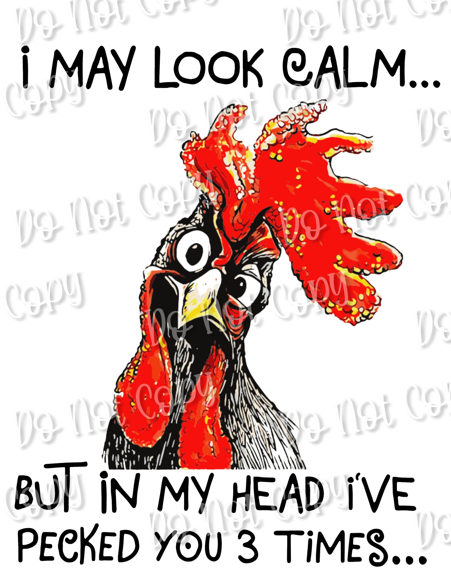 I May Look Calm