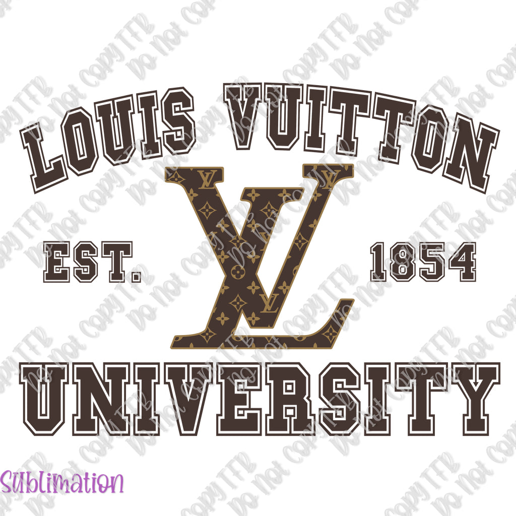 Louis Vuitton Tumbler Sublimation Design