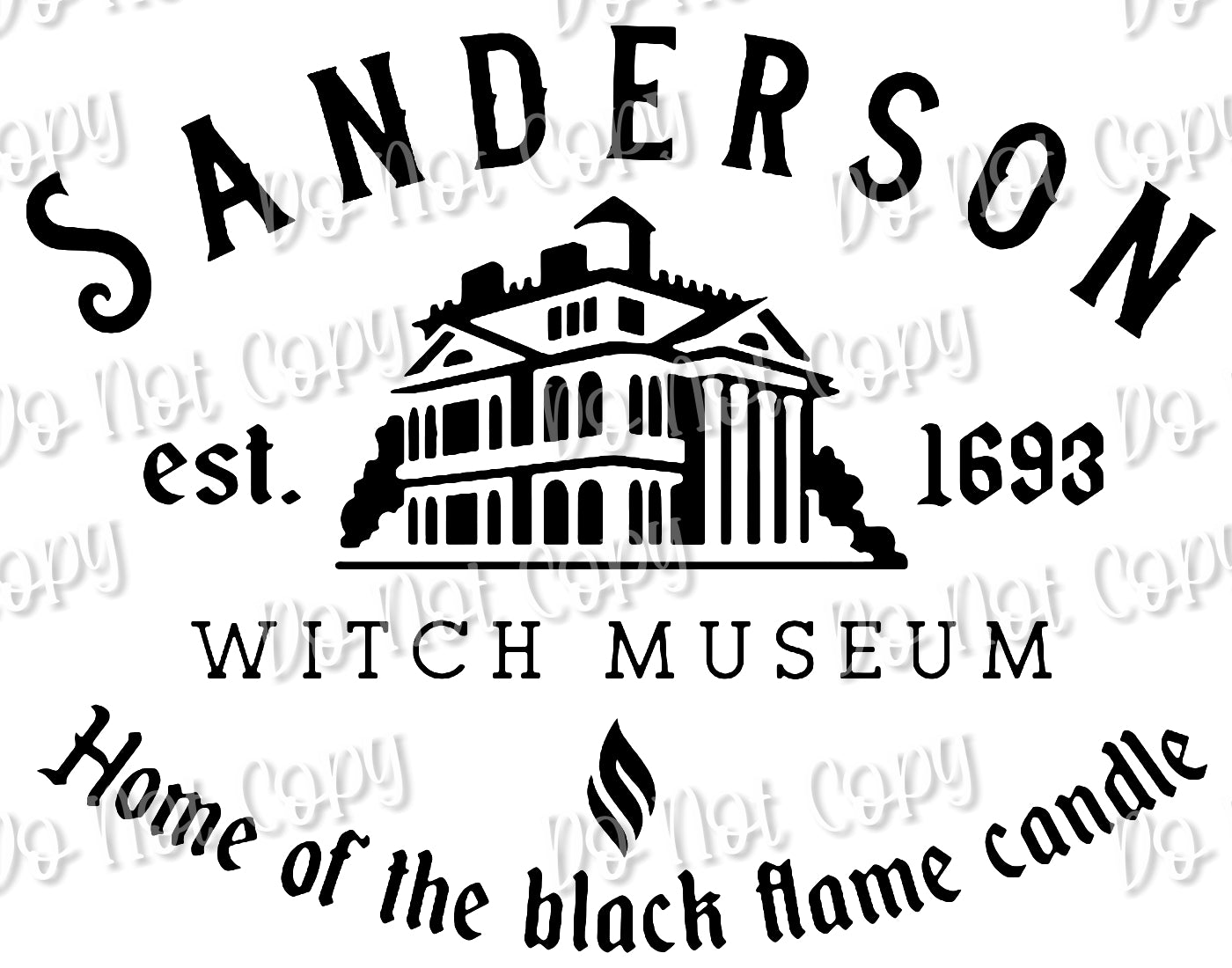 Sanderson Witch Museum Sublimation