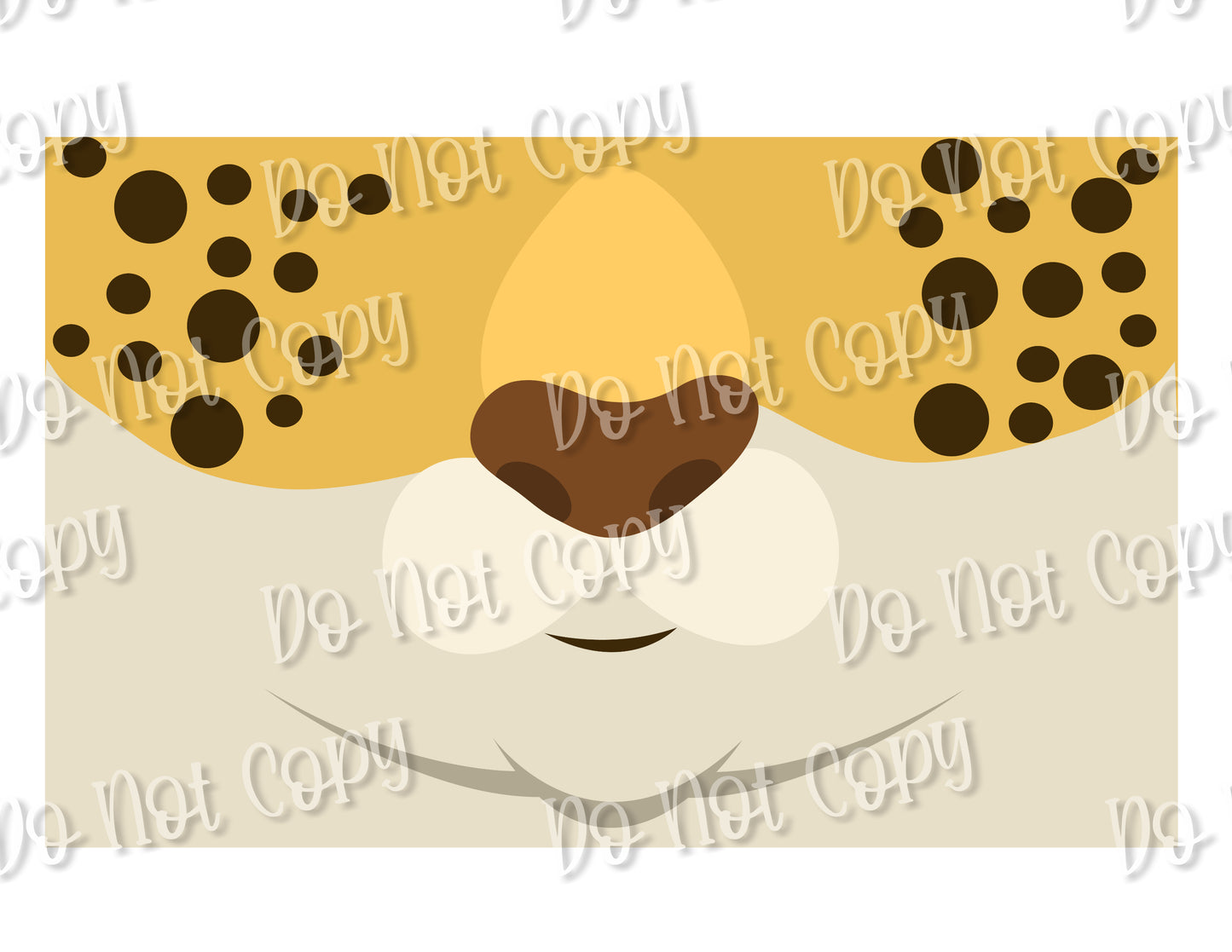 Leopard Face aio1 masksublimation