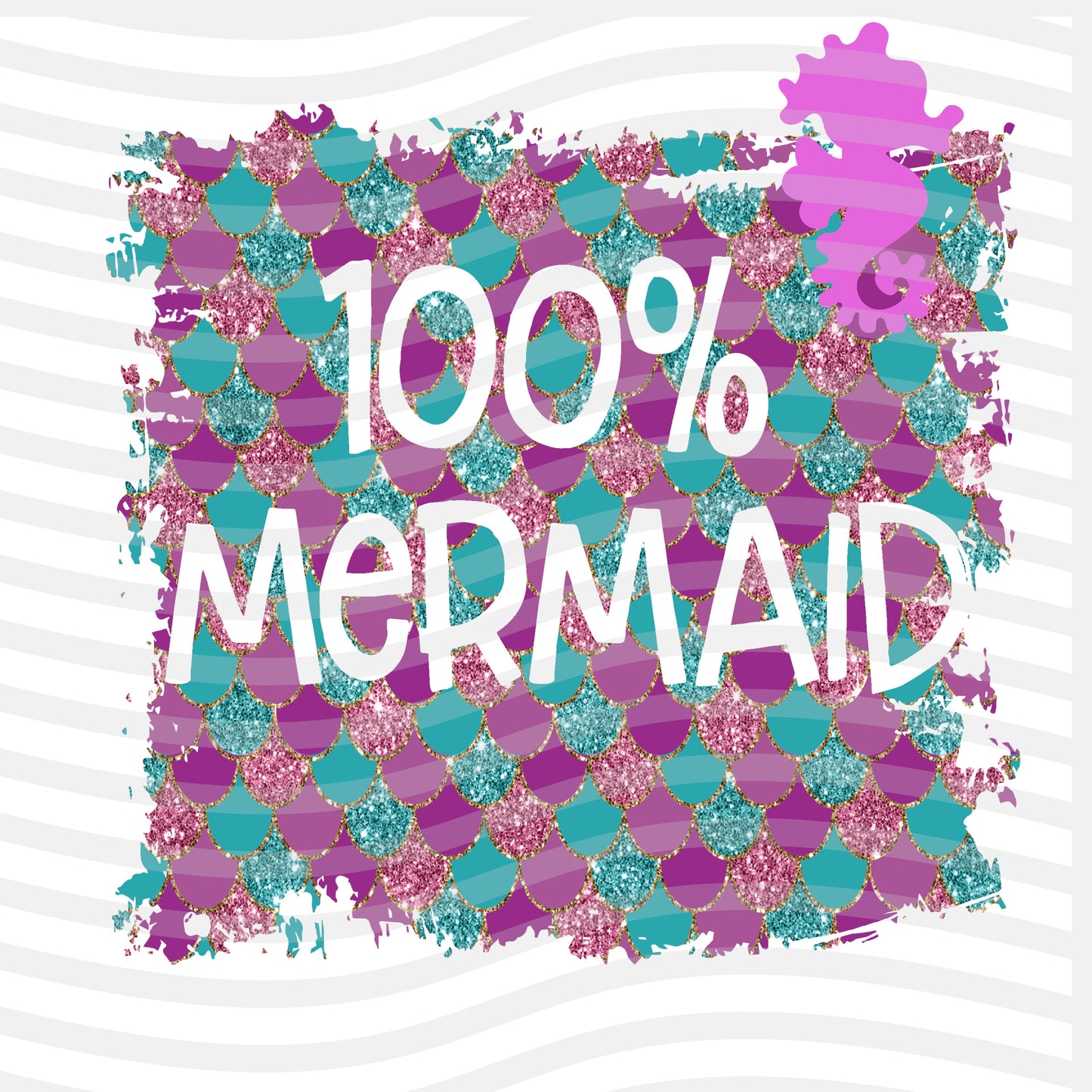 100% Mermaid Sublimation