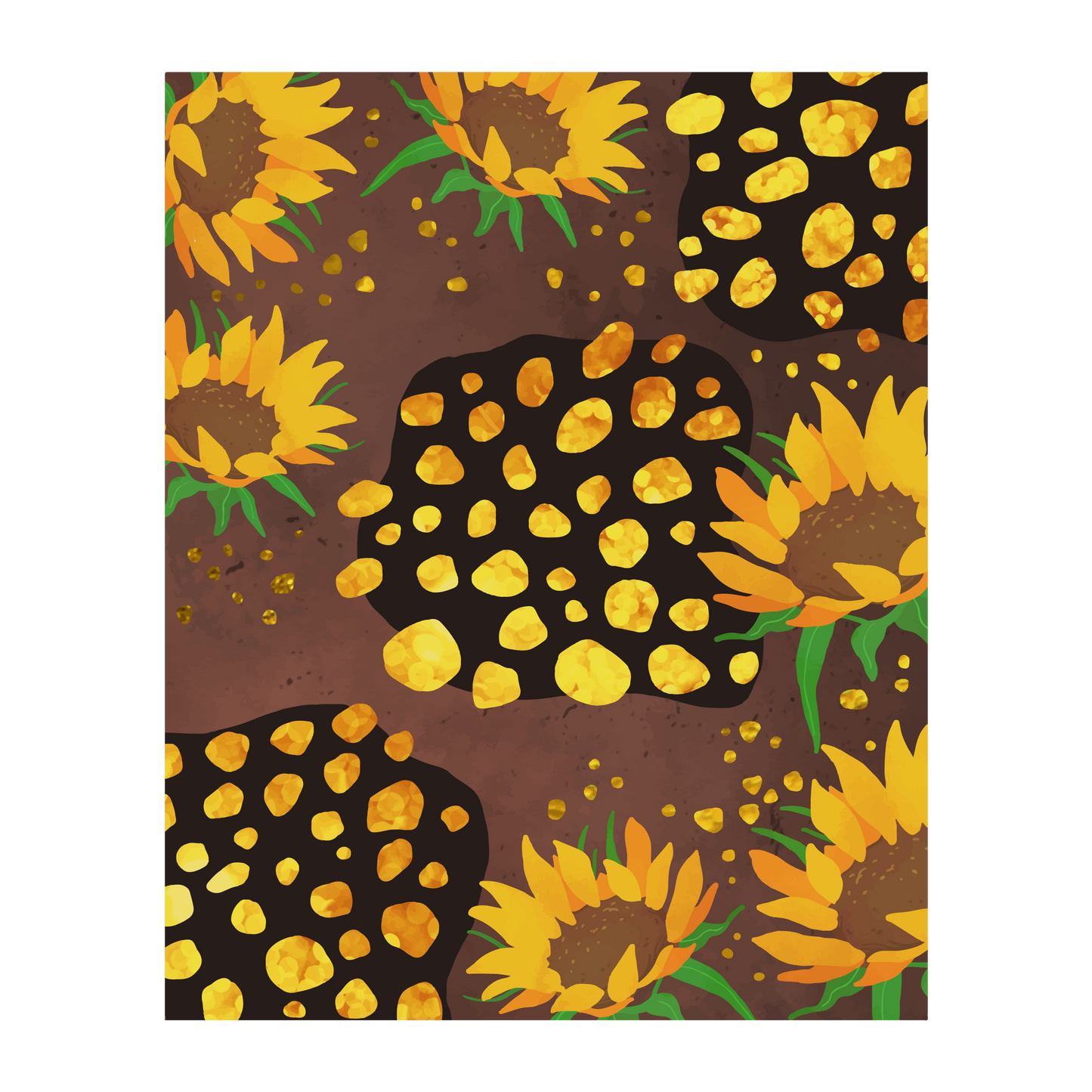 Sunflower2 20oz Skinny Straight Sublimation