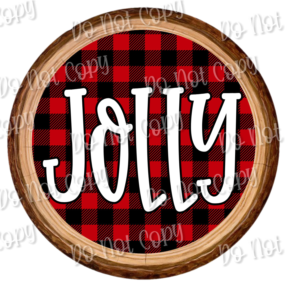 Buffalo Plaid Jollly