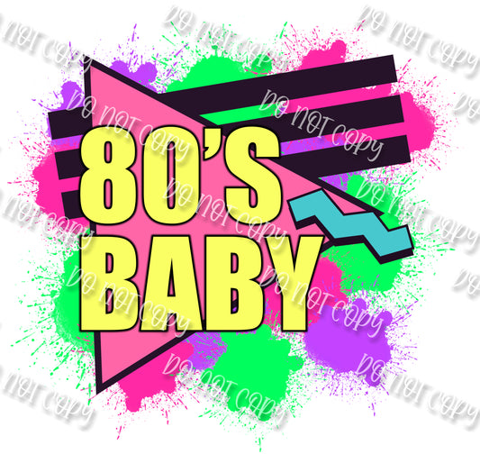 80's Baby Sublimation