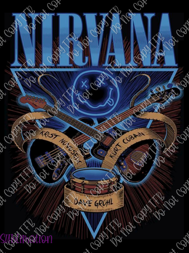 Nirvana Blue Sublimation