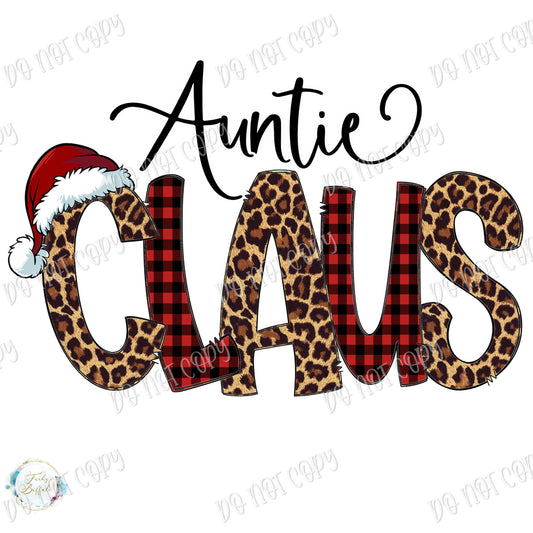 Auntie Clause Sublimation