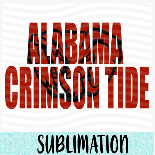 Alabama Crimson Tide Sublimation
