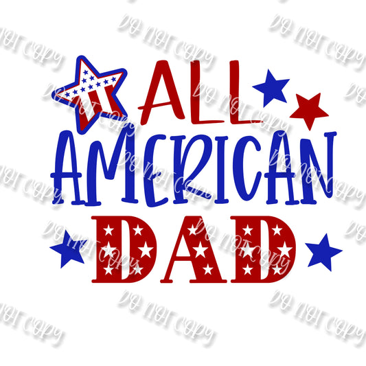 All American Dad Sublimation
