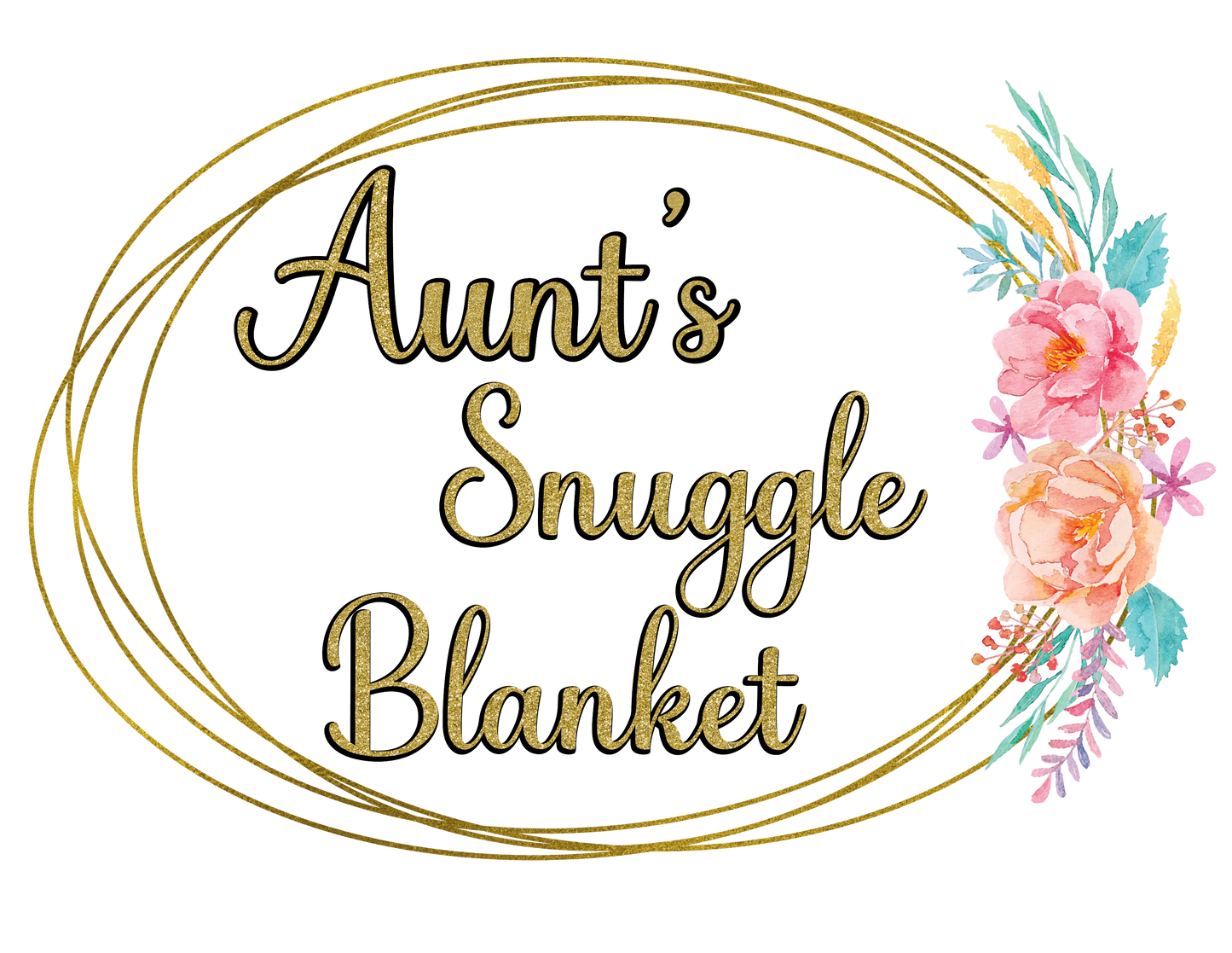 Aunt's Snuggle Blanket Sublimation
