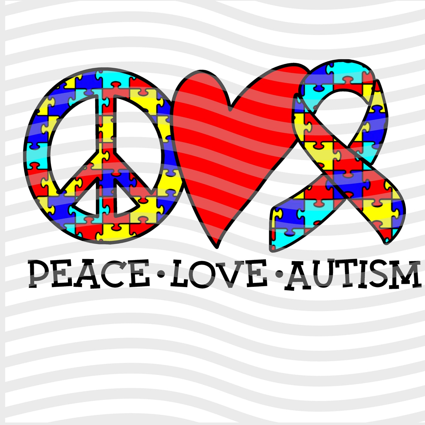Peace Love Autism 2