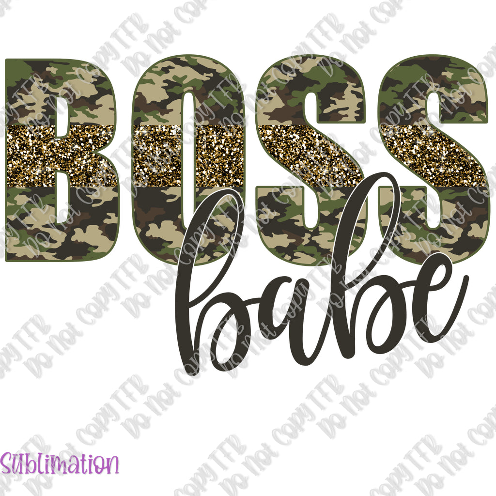 Boss Babe Sublimation