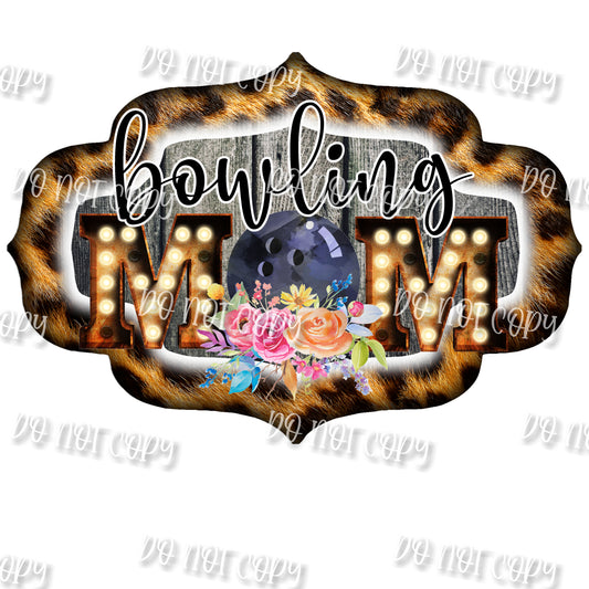 Bowling Mom Marquee Sublimation