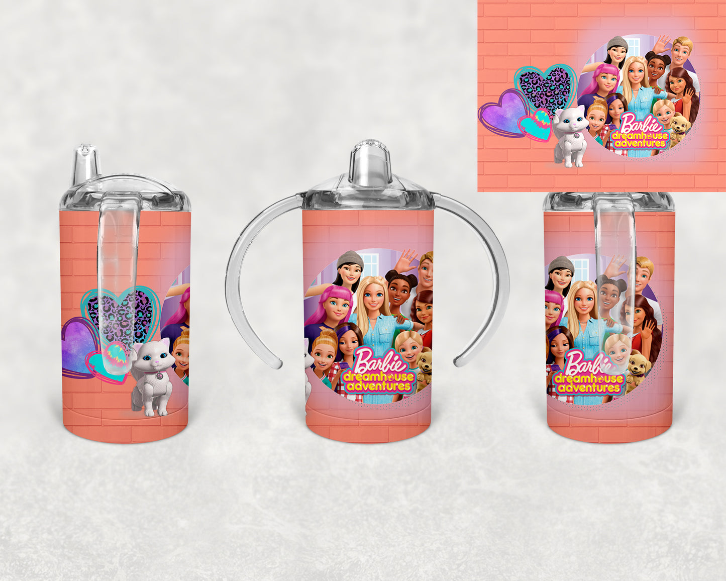 Barbie Dream Tumbler Sublimation Prints