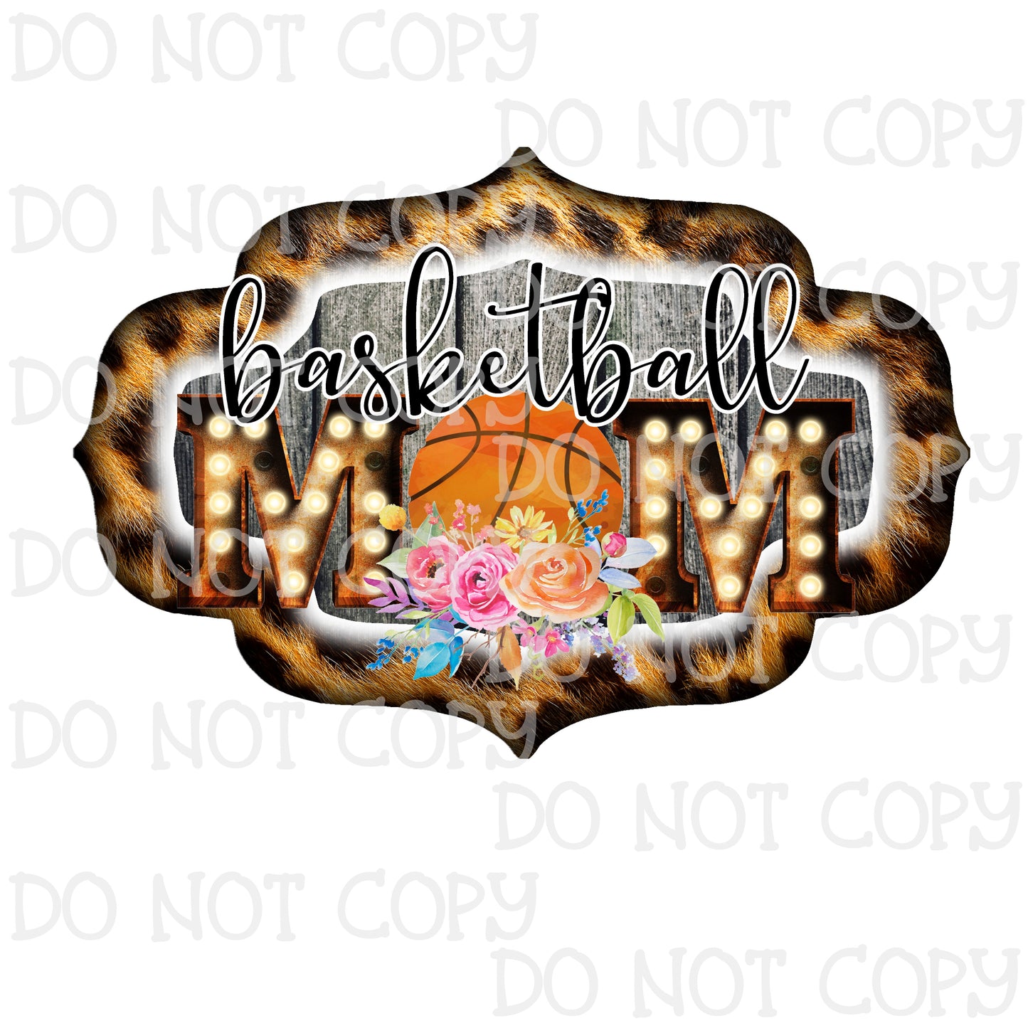 Basketball Mom Marquee