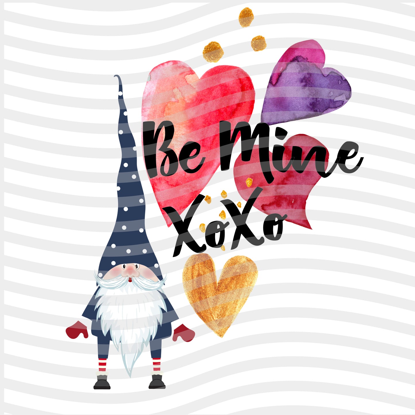 Be Mine Gnome Sublimation