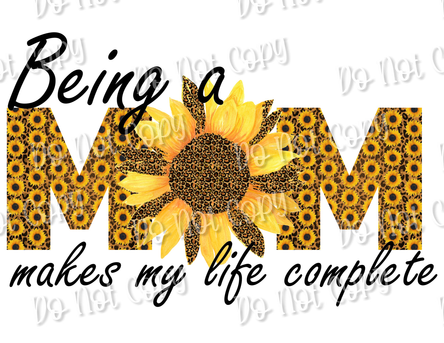 Being a Mom Sunflower 2