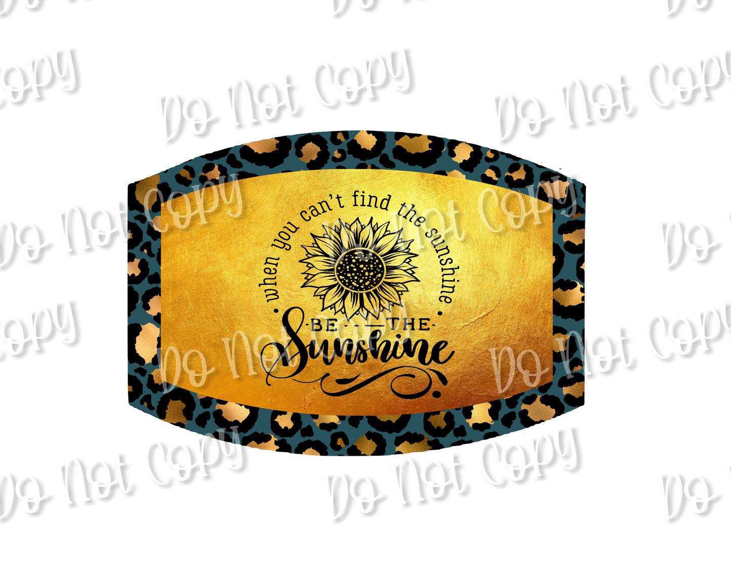Be the Sunshine  Mask Sub