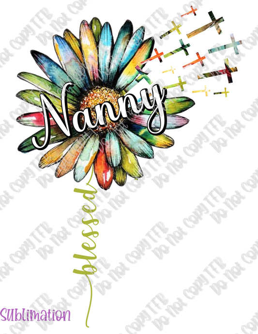 Blessed Nanny Daisy Sublimation