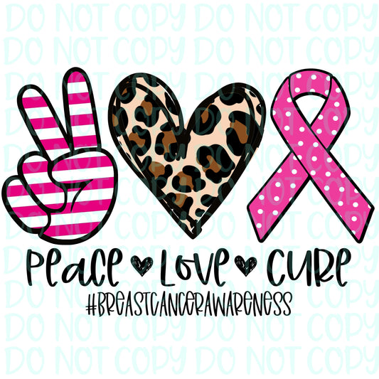 Peace Love Breast Cancer