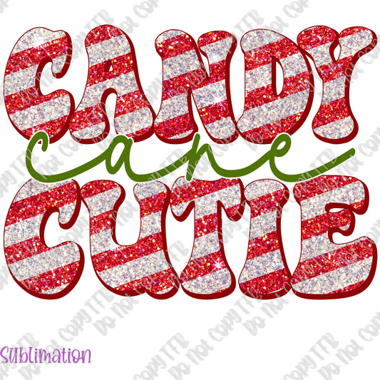 Cancy Cane Cutie Sublimation