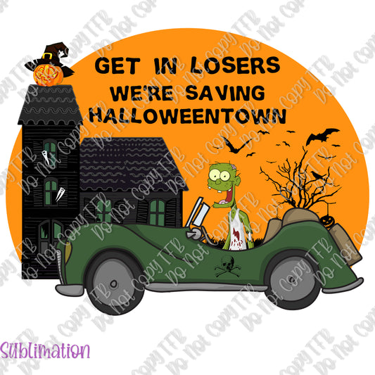 Halloweentown Sublimation