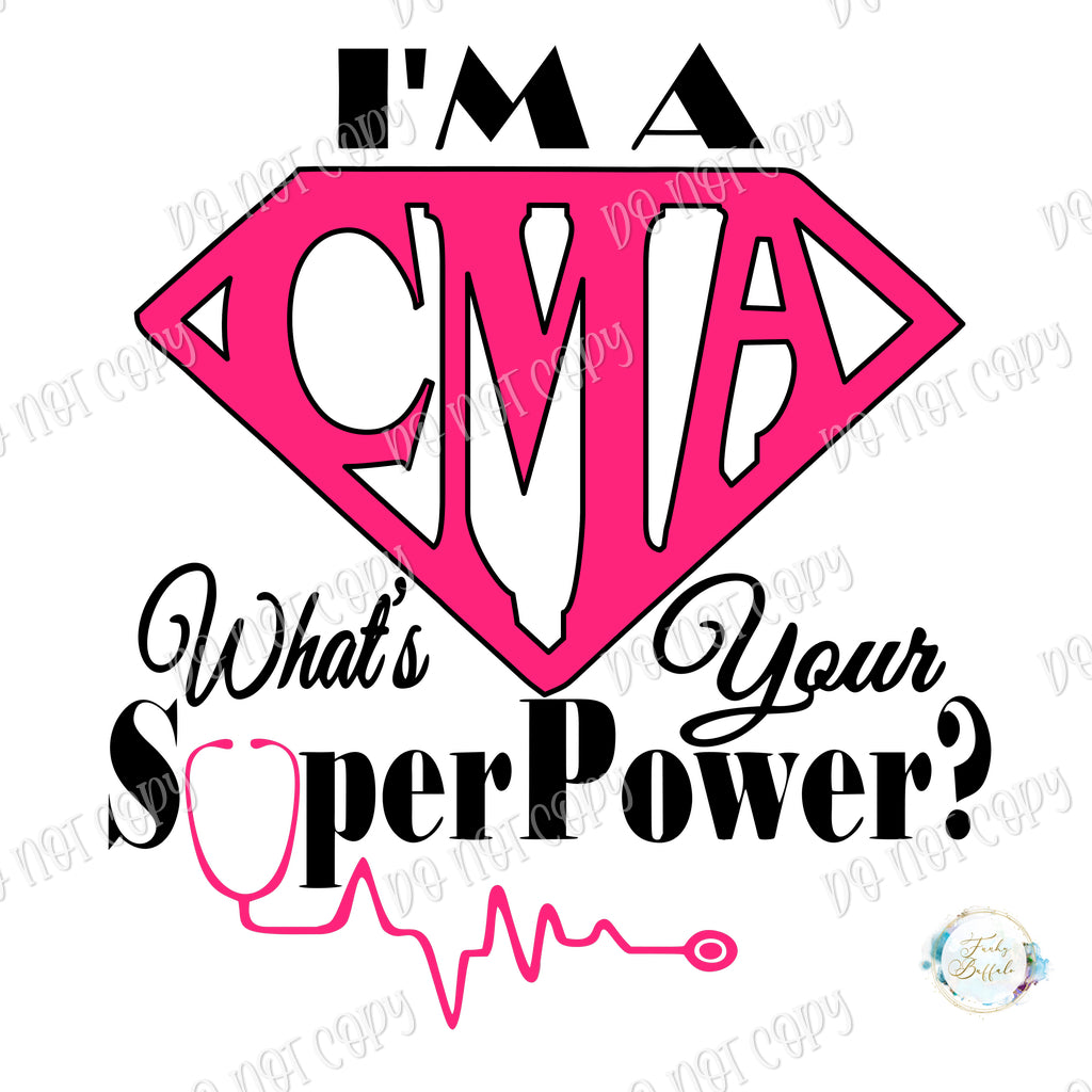 CMA Superpower Sublimation