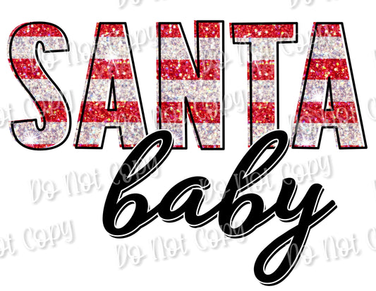 Santa Baby Sublimation