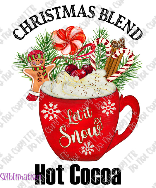 Christmas Blend Hot Cococa 2 Sublimation