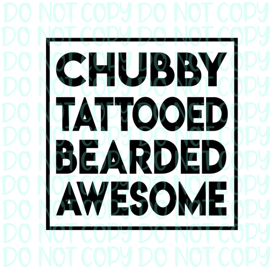 Chubby Tattooed