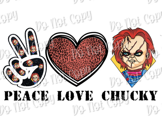 Peace Love Chucky