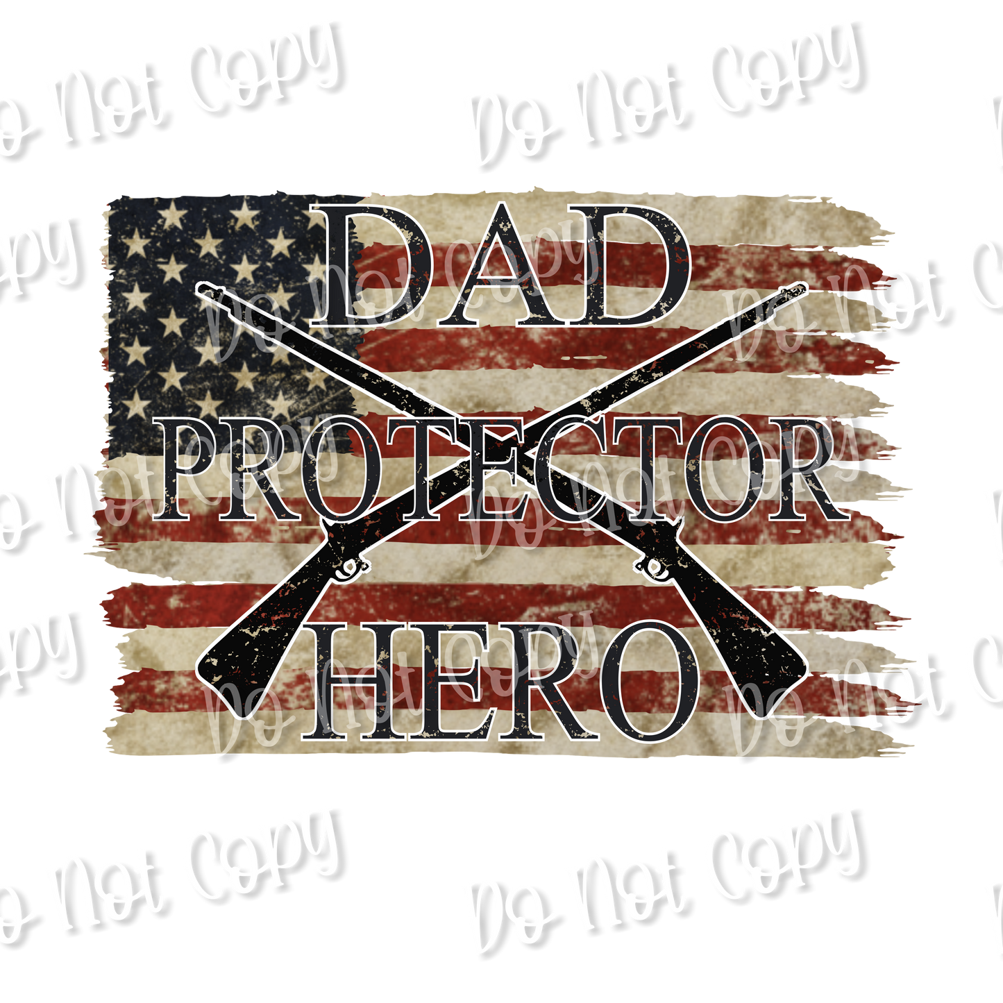 Dad Protector Hero Sublimation