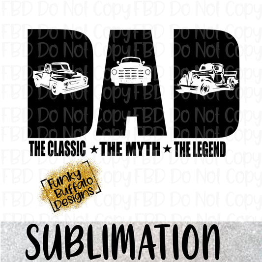 Dad Classics Sublimation