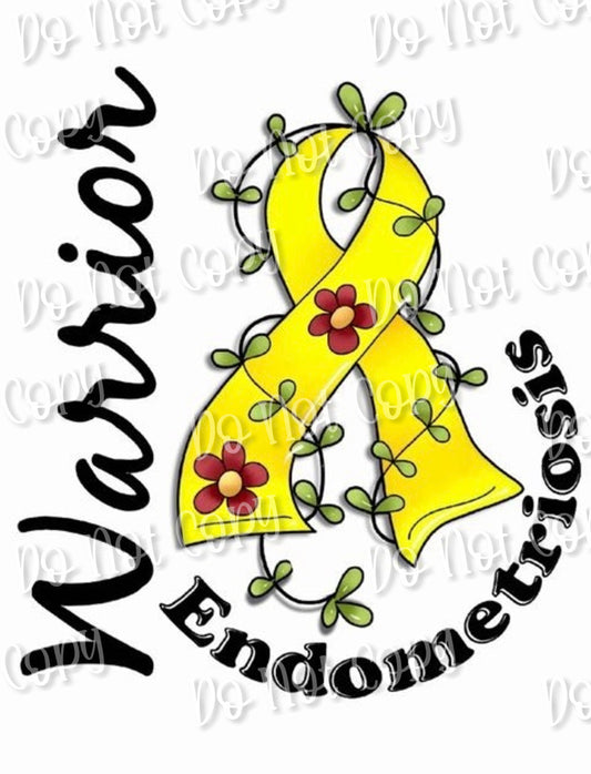 Endometriosis Warrior Sublimation