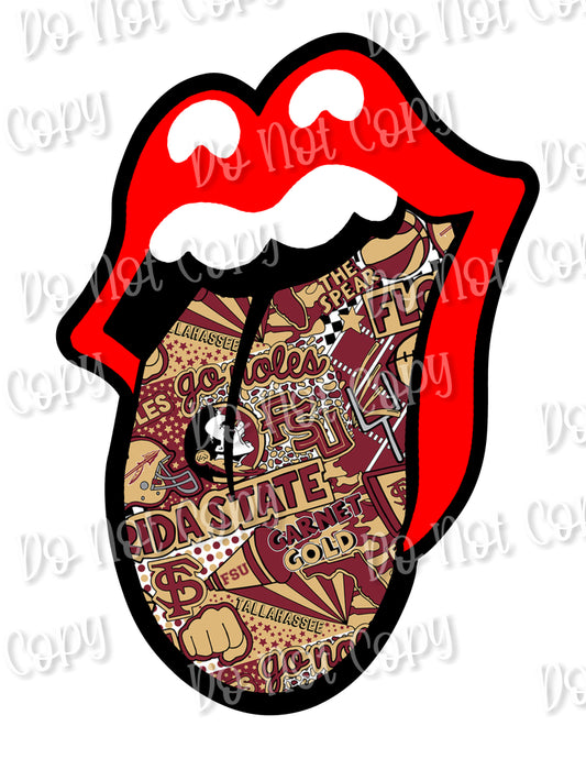 FL State Lips Sublimation
