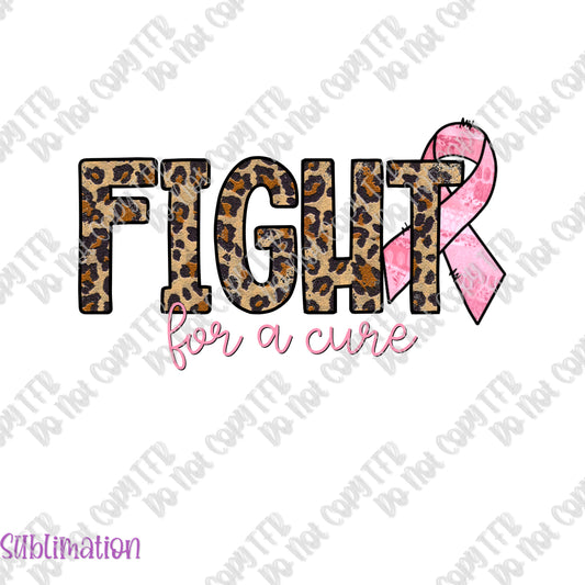 Fight for a Cure Sublimation