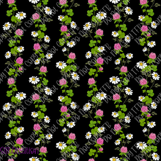 Floral Full Sheet Sublimation