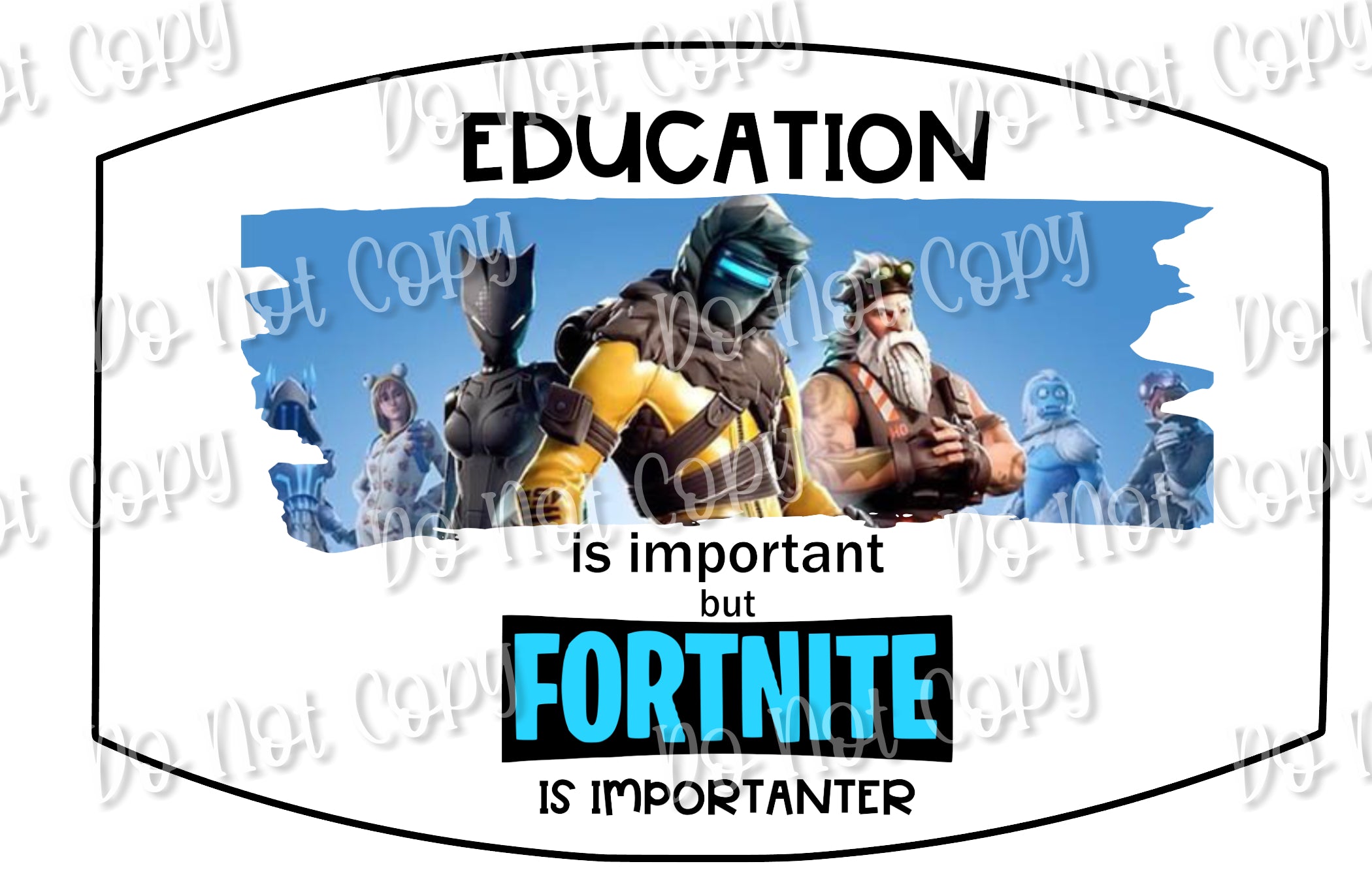 Fortnite education Funky Buffalo Designs