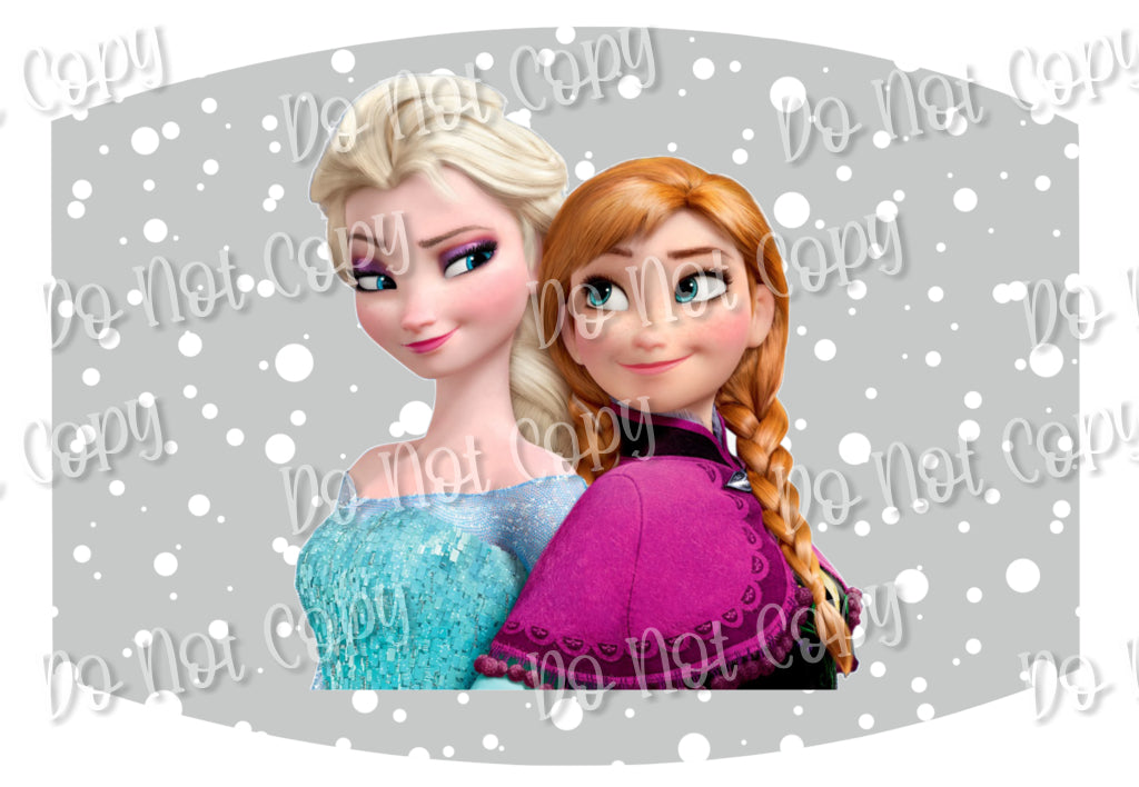 Copy of Copy of Frozen Elsa & Ana mask