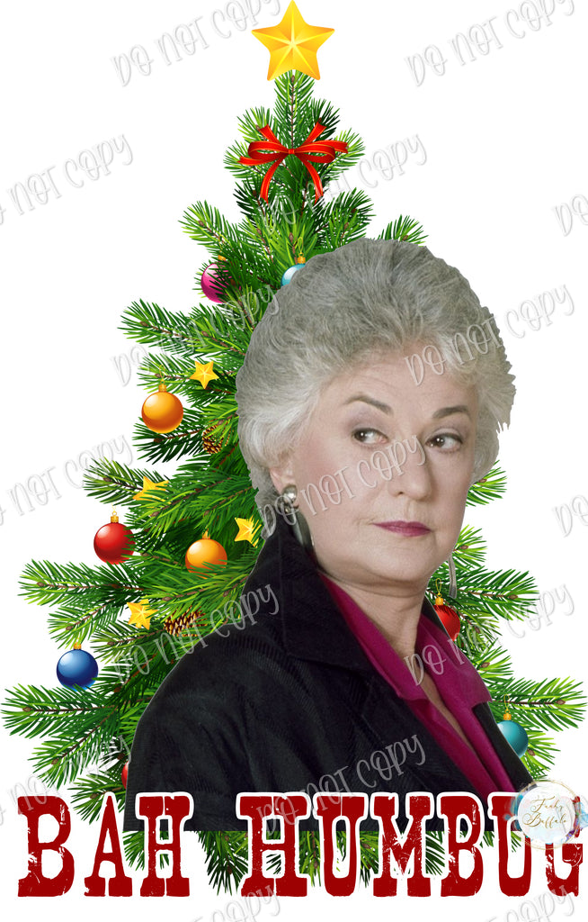 Golden Girls Christmas Dorothy Sublimation