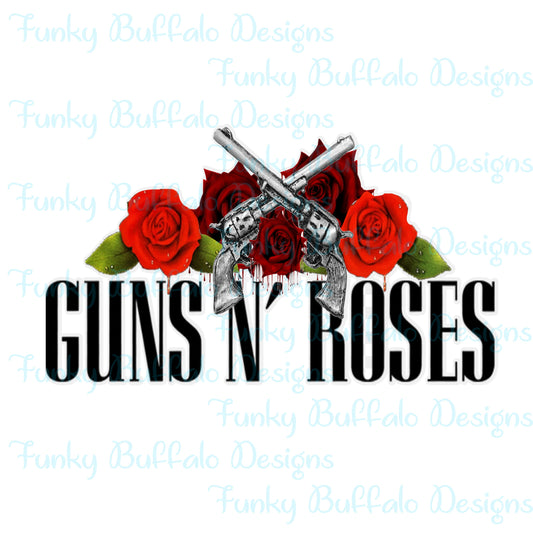 Gun N Roses Sublimation