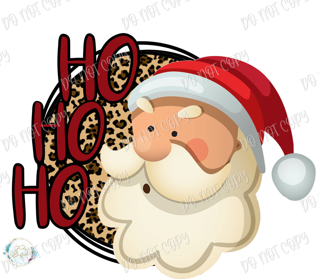 Ho Ho Ho Santa Sublimation